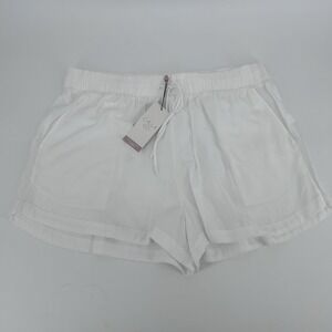 Calia by Carrie Underwood Women's White Front Short Size L Drawstring NWT